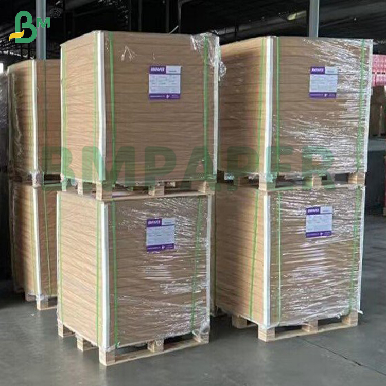 80gsm Smooth Matte Good Folding Black Kraft Paper For Gift Packing Shopping Bags