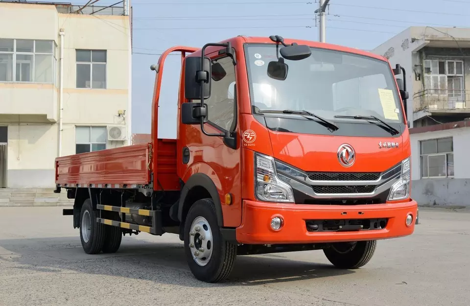 Customizable 4X2 10T Light Duty Cargo Truck with 4.2-5.3m Tank Length and 2 Passengers