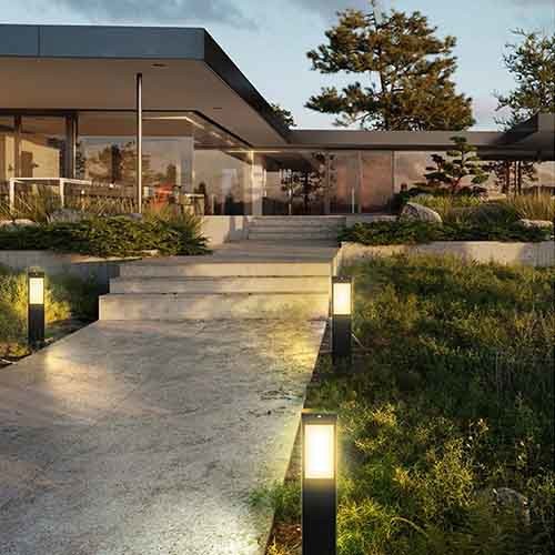 Cousertech brand 10w 20w 30w 40w LED Courtyard Light Pole Garden light 1800 Lumens IP65
