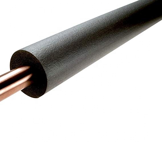 Rubber Pipe Insulation Lagging Foam 2M Self Sealing 15mm 22mm 35mm 42mm Customized