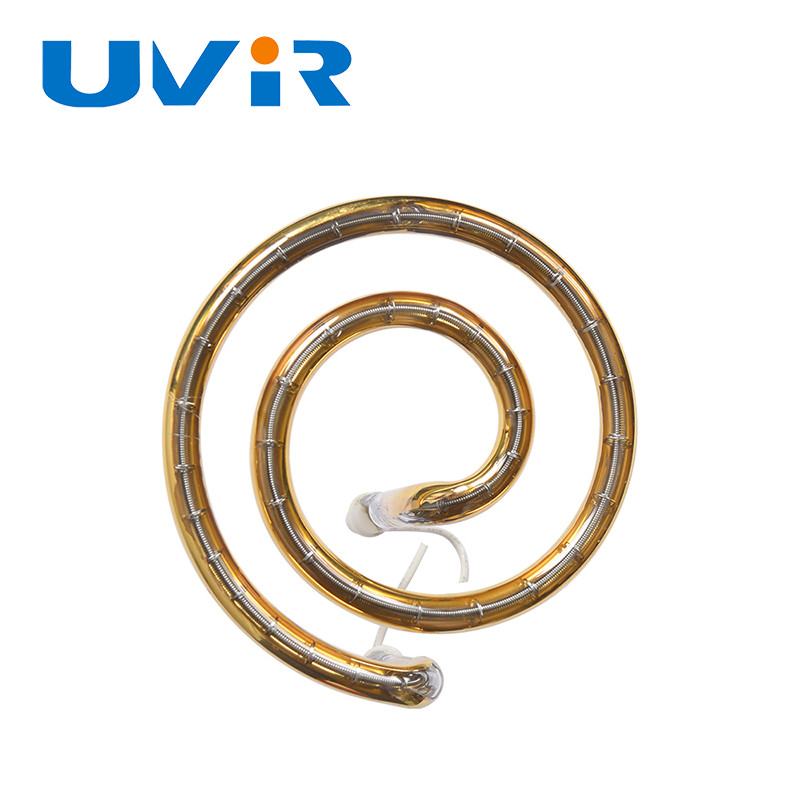 Customized 3D Contoured Infrared Heating Element Tube For Fast Heating Of Plastic Welding Heating