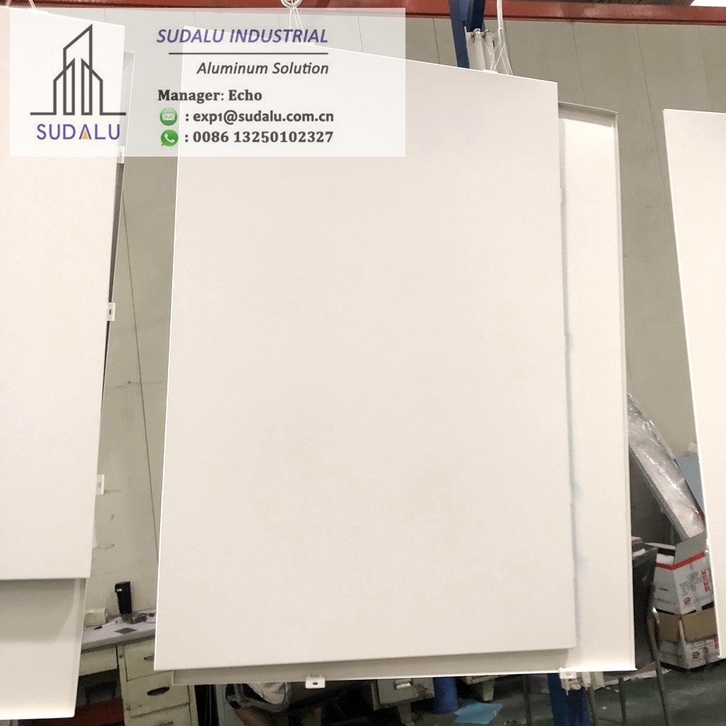 SUDALU Various Sizes Aluminum Solid Panel for Facade Cladding Exterior Decoration Metal Panel
