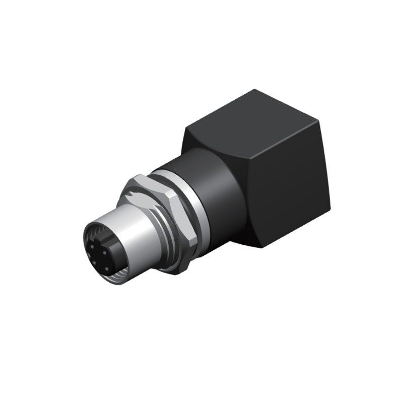Customized Waterproof A Code Color 4 Pin Male Female M12 To RJ45 Adapter Ethernet For Connector