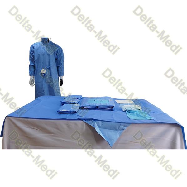 Reinforced SBPP+PE SMS SMMS SMMMS SMF Orthopedic Drape 20g - 60g Orthopaedic