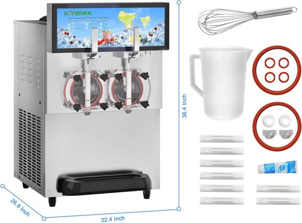 Margarita Icee Machine Slushy Maker Granita Cocktail Milkshake Ice Coffee