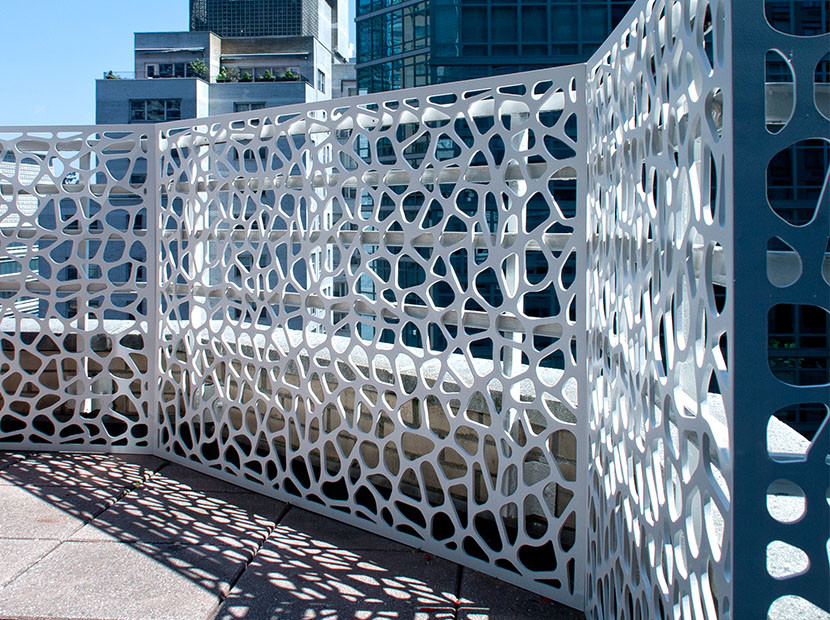 PVDF Aluminum Partition Stair For Railing/Balustrade/Balcony