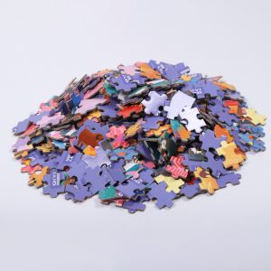China Educational Custom Printed Puzzles Cardboard Jigsaw 500 Pieces on sale