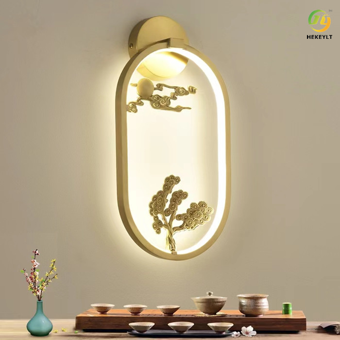 Copper Zen Light Luxury Table Lamp For Decoration 110 - 240V