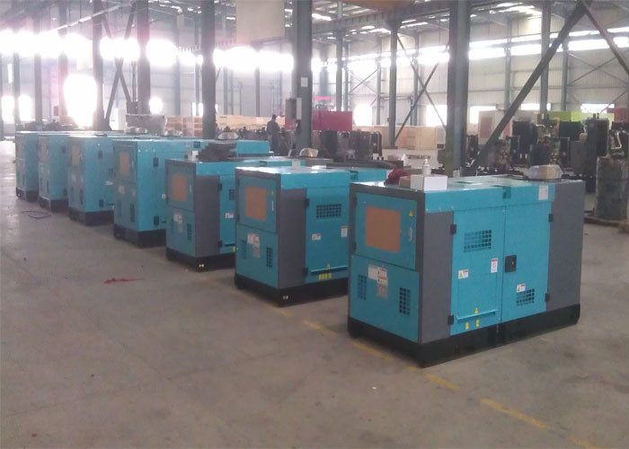 Lower Noise Water Cooled Four Stroke 30kw Three Phase Generator With RAYWIN Engine
