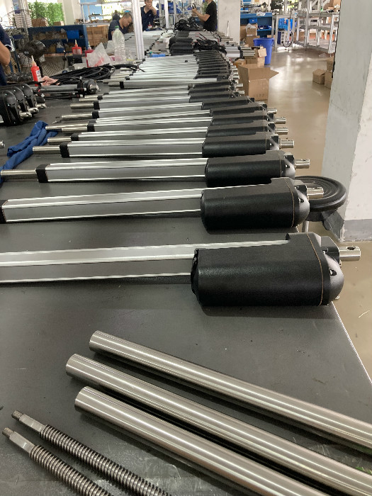 12V electric linear actuator with hall sensors feedback 15 inch stroke 2200lbs