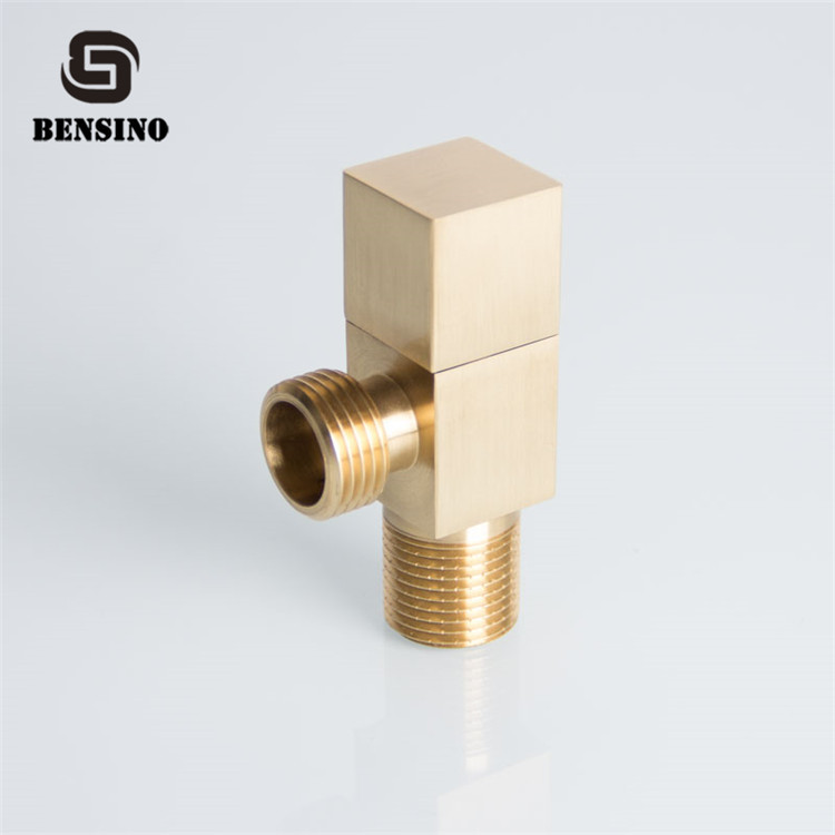No Leakage 1/2 Inch 0.8Mpa 15N.M Brass Stop Valve
