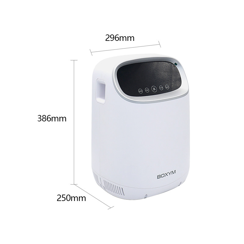 1L Lightweight Portable Oxygen Concentrator 6kg Remote Control