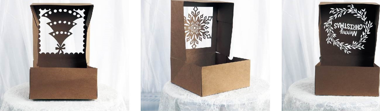Factory price cake packaging bulk wholesale cake box with window custom logo print birthday wedding cake boxes