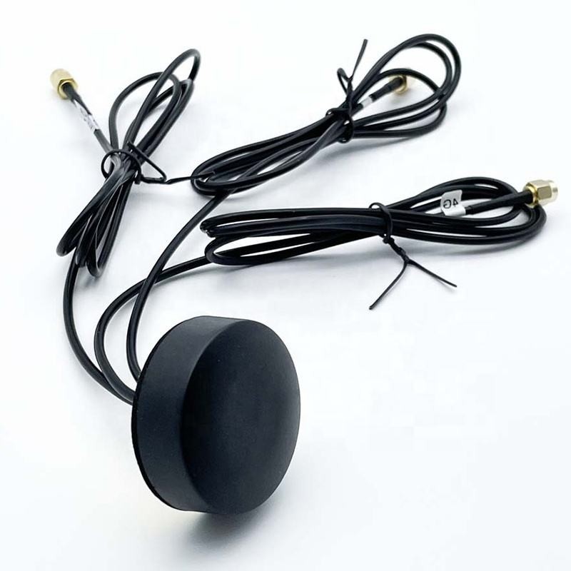 Combo Puck Hockey 4G LTE 5-In-1 Antenna With Waterproof MIMO WiFi 2.4GHz GPS Combination