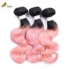 Buy cheap Malaysian Pink Virgin Human Hair Bundles 20Inch 1B Natural Looking from wholesalers