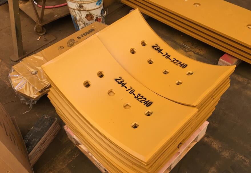 TIG Brand 175-71-22272 Wheel Loader Cutting Edges Dozer Spare Parts Yellow Color