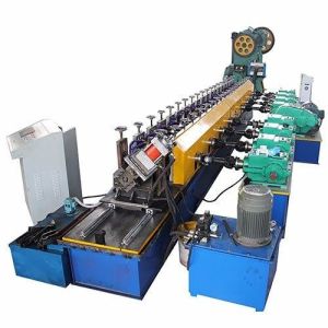 Solar Purlins Roll Forming Machine C40-C160 Automatic Changeover