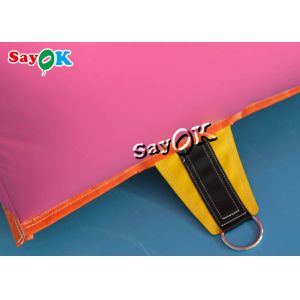 5.9m 19ft Fairy Wonderland Inflatable Jumping Castles With Slide