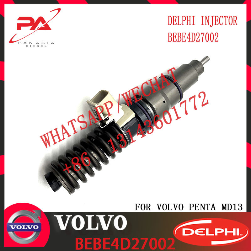Diesel Fuel Injector 3801369 4 Pins Common Rail Fuel Injection Nozzle BEBE4D18002 BEBE4D27002 For V-O-L-V PENTA MD13