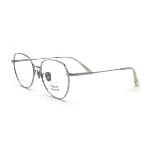 TD089 Sleek Titanium Optical Frame with Scratch-Resistant Coating