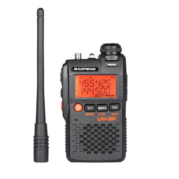 Handheld Professional Walkie Talkie BAOFENG Radio Transmitter UV 3R Mobile