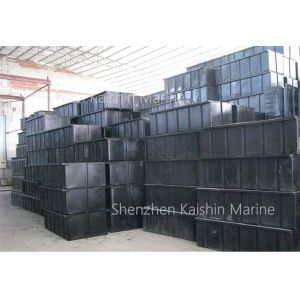  Floating Bridge Dock LLDPE Floatation Black Or Customized For Marina Boat Floating Pontoon Manufactures