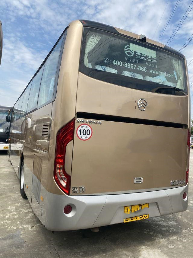 Used Golden Dragon Bus XML6103 47seats 171 Rear Engine Single Doors Used Coach Bus