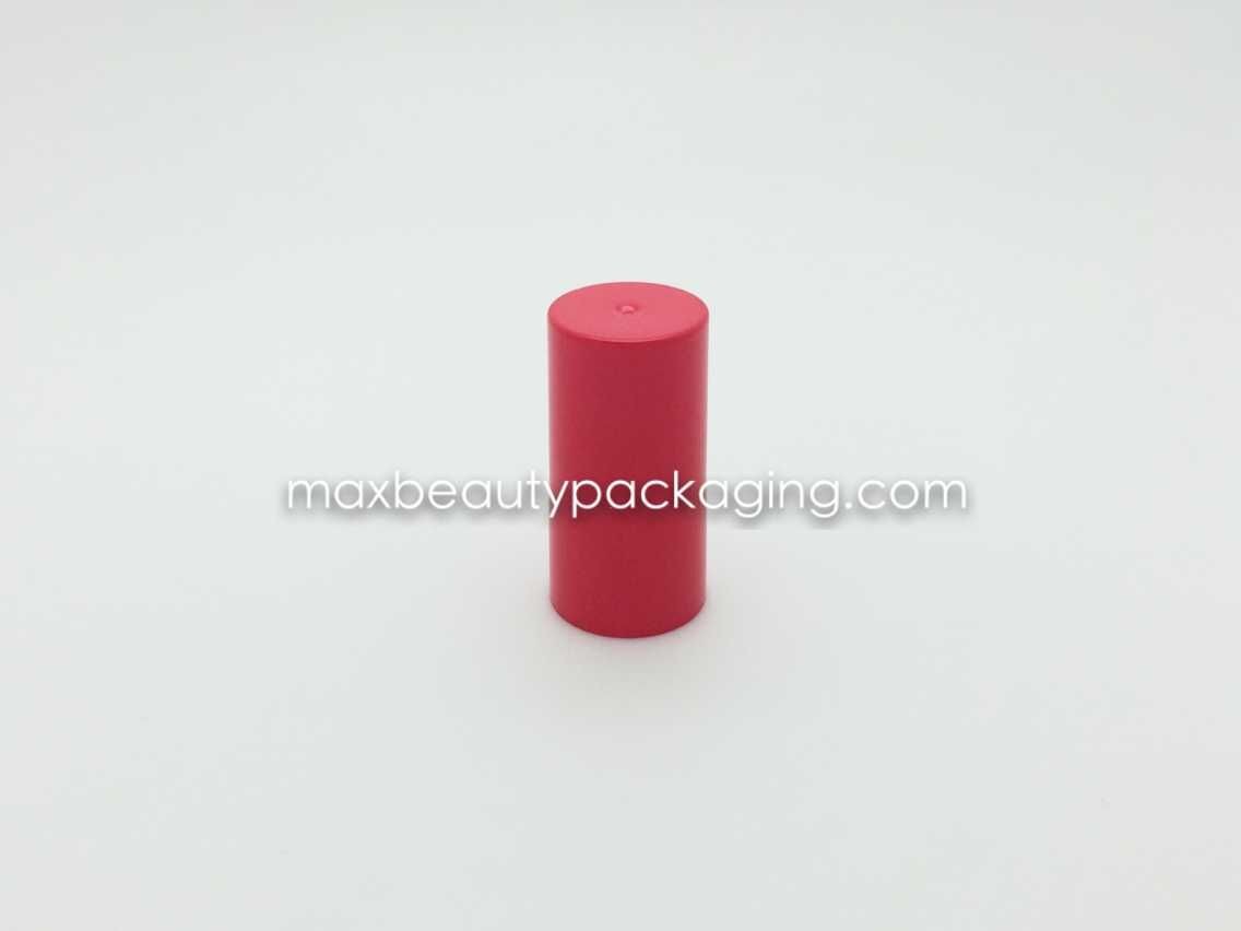 N1004D nail polish cap nail polish packaging plastic cap shiny black round cap uv coating available flat brush