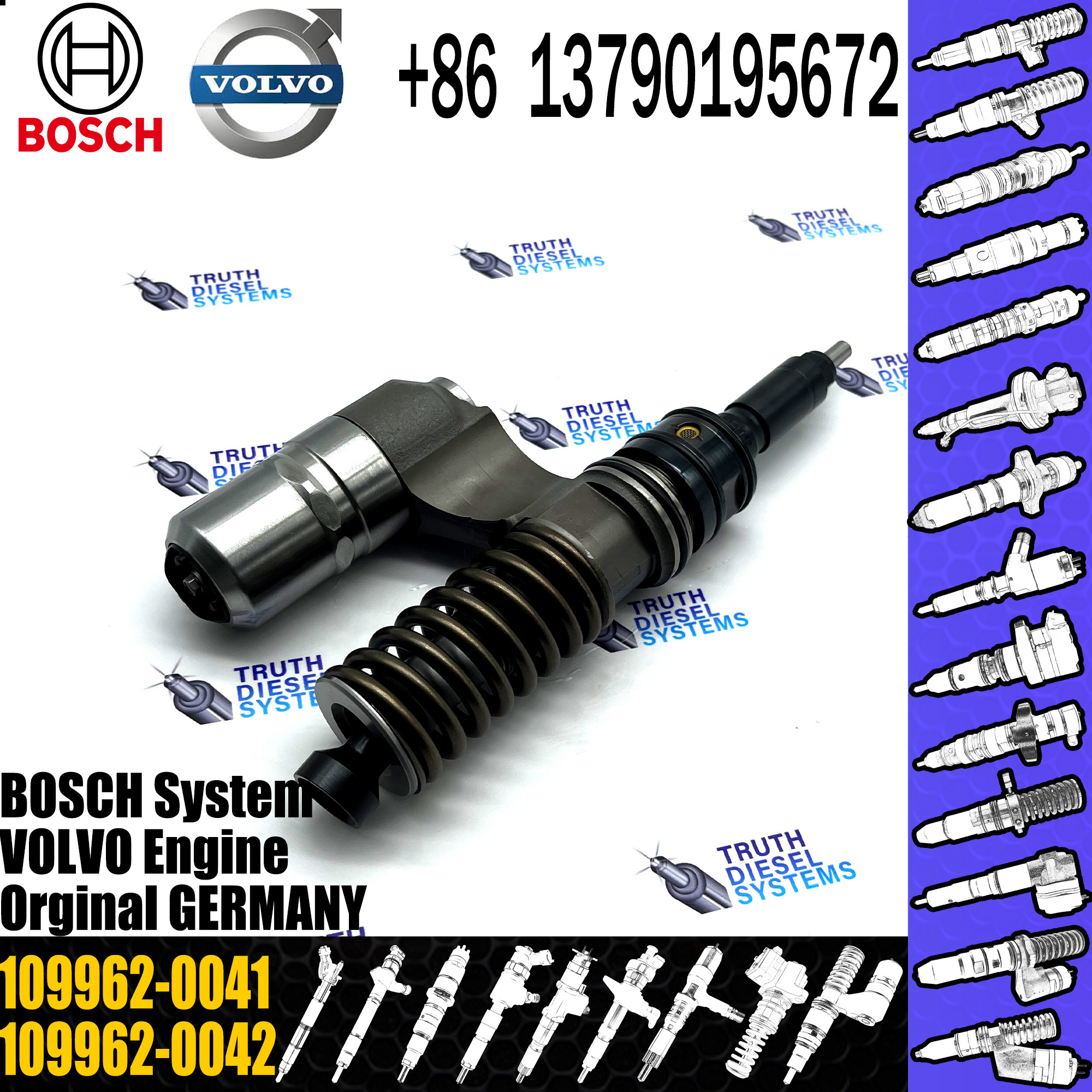original new Diesel fuel pump assembly 109962-0041 109962-0021 109962-0042 for VOVLO/Nissan truck engine