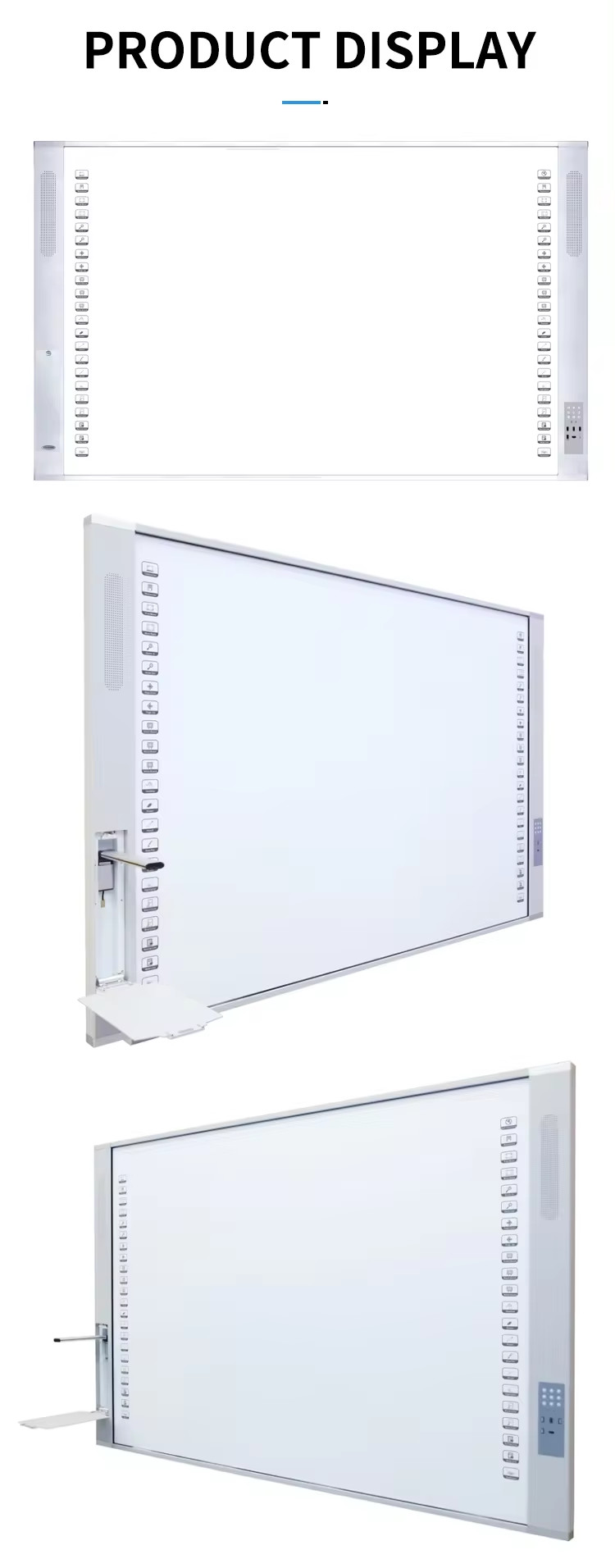 96 Inch Infrared Interact Whiteboard Smart Board For Business & School Education From China Whiteboard Factory