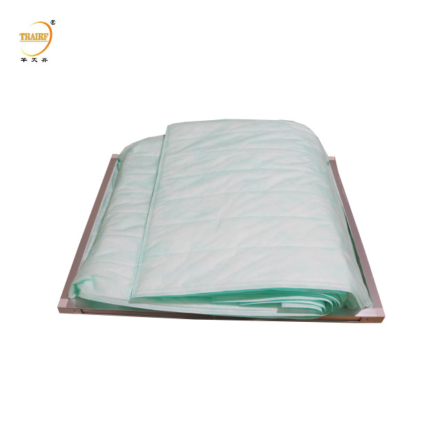 Synthetic Fiber Industrial Pocket Air Filter for Cleaning Room