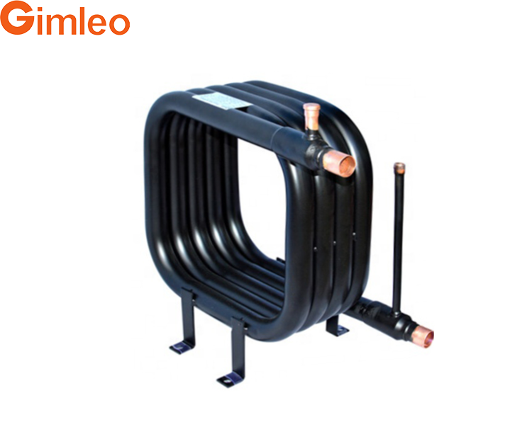 Compact Tube In Tube Heat Exchanger GY-0060C for and Refrigerant Pump with Copper Tubes