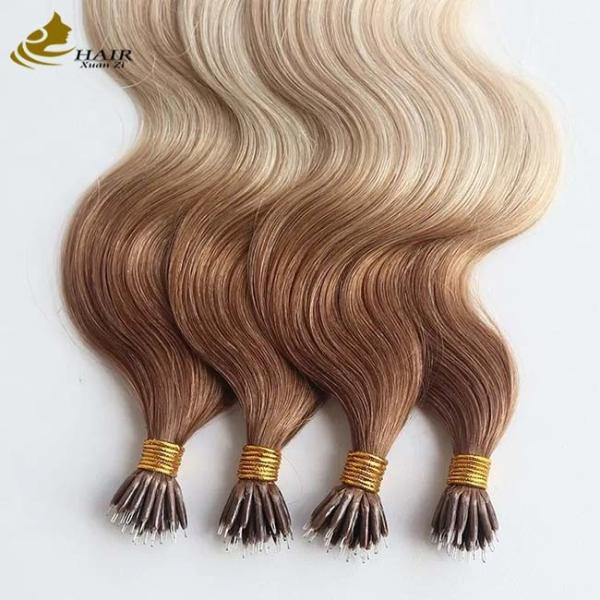ODM Nano Prebonded Hair Extensions 100% Human Hair Body Wave Human Hair