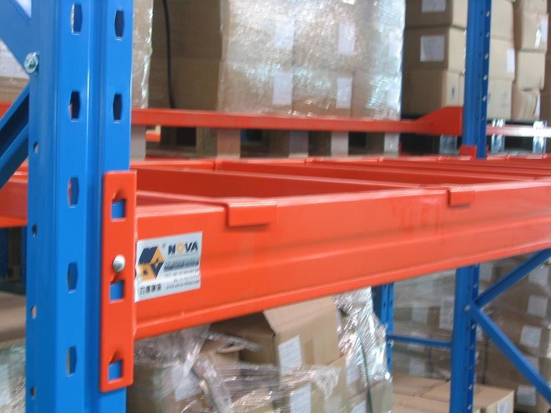 Logistics Equipment Heavy Duty Metal Shelving Easy Installation 10 Years Warranty