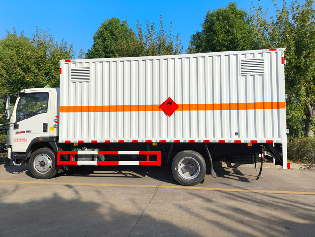 HOWO 4*2 4.2M Somewhat Mixed New Energy VanTrucks CargoTruck Without Wagon