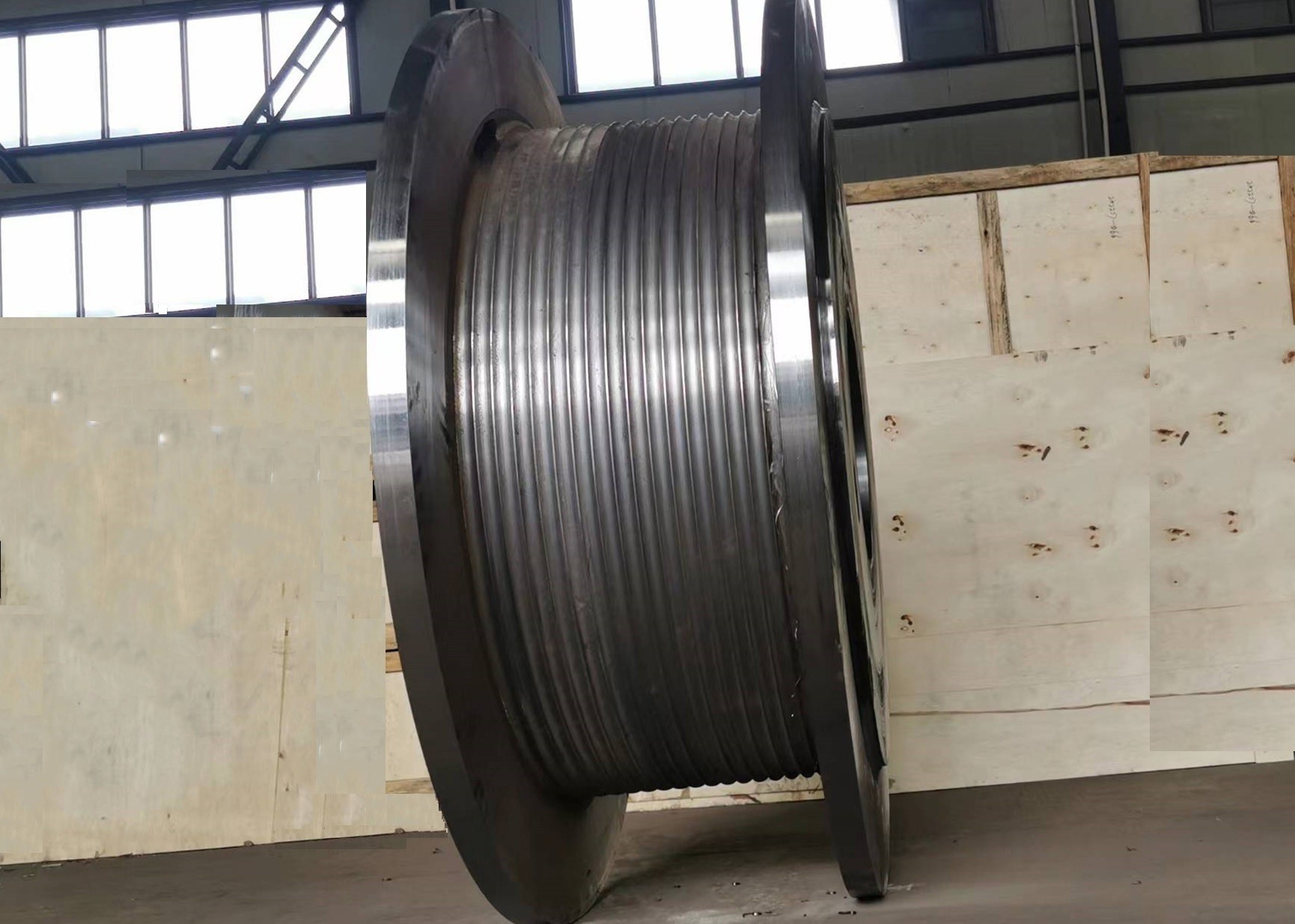 1000m Capacity Steel Rope LBS Grooved Drum For Lifting Winch