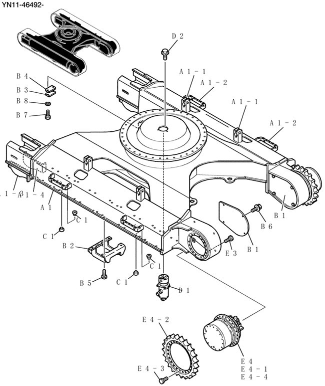 KOBELCO SY215-8 SH210 SH240-5 SH200A3 CX210 Travel Gearbox Excavator Final Drive Components YN15V00037F1