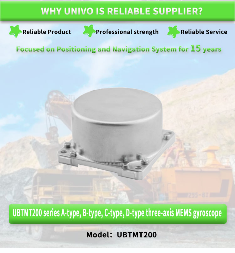 Customizable UNIVO UBTMT200Y Three-axis MEMS Gyroscope for Stabilization Platform Drone