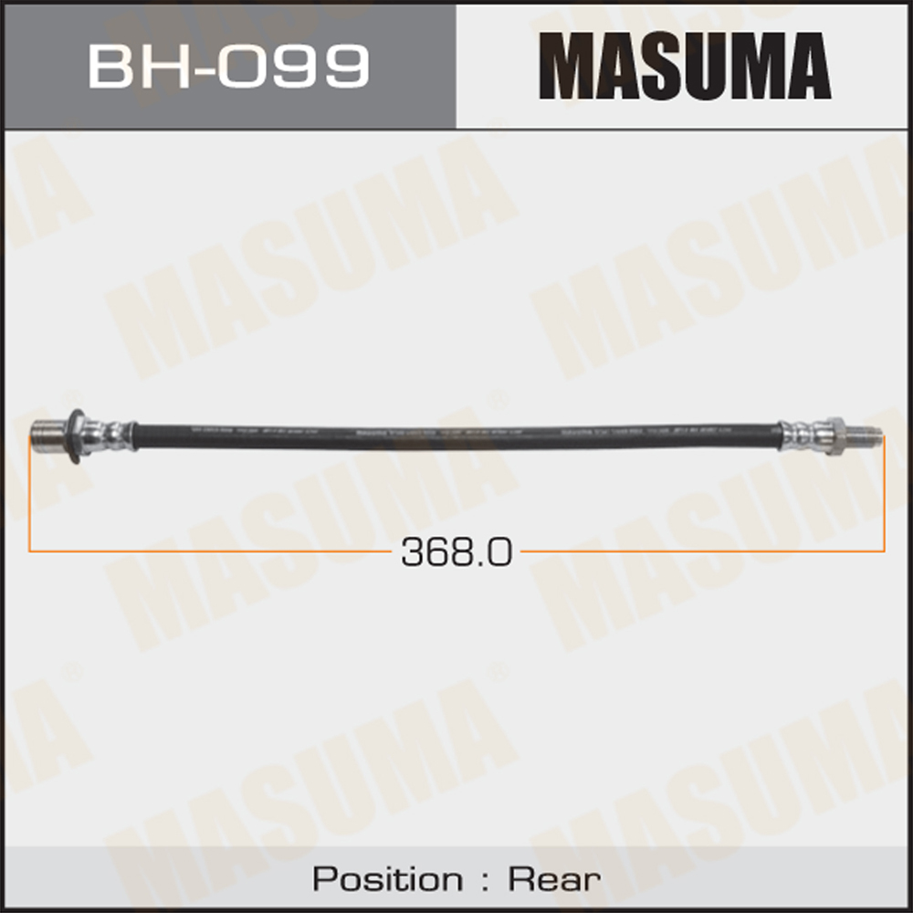 MASUMA Automotive Rubber Brake Hose 90947-02F27 ADT 353200 for LEXUS LX470 Wearing Part