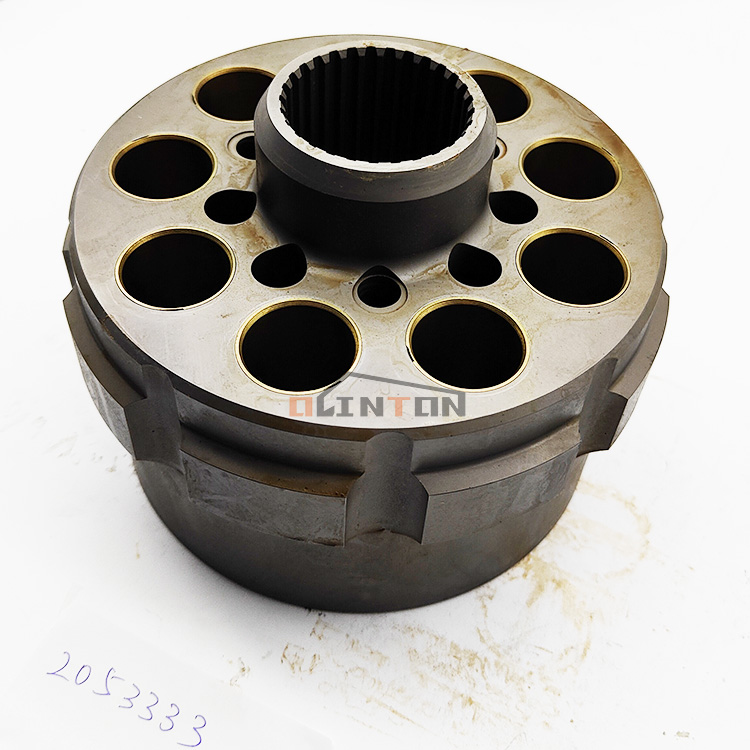 Highly Durable ZX330-3 Cylinder Block Part No 2053333 for Newly Designed Excavator