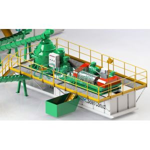 API Standard Skid Mounted Mud Tanks Drilling Waste Management System