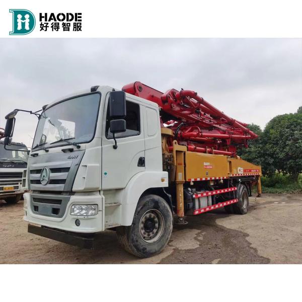 700L Water Tank Volume Long Boom Concrete Pump for Construction Works from Haode