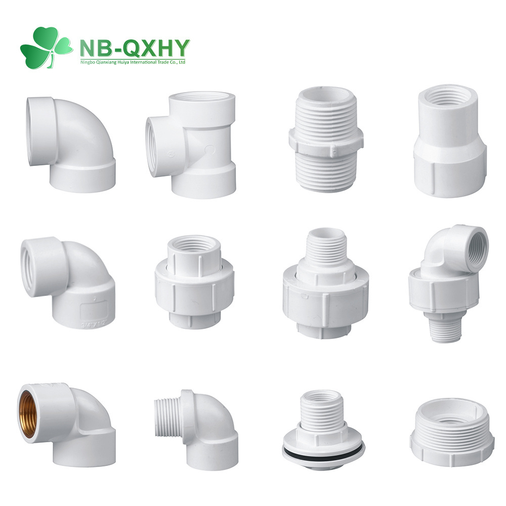 1/2 Inch to 4 Inch ASTM Sch40 Socket Plastic PVC Coupling Joint Pipe Coupling