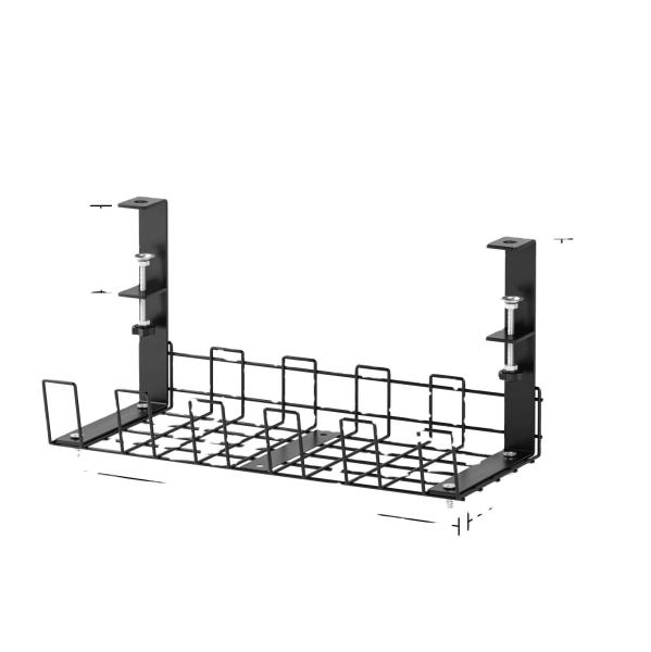 Effortless Cable Organization Adjustable Under Desk Cable Channel Raceway