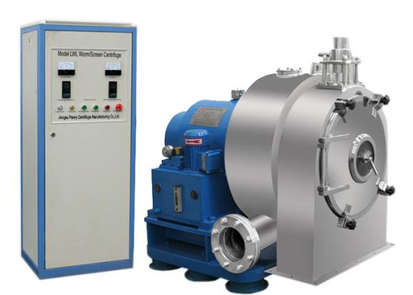 PWC Pusher Worm Centrifuge Horizontal Discharging Filtrating Pharmaceutical