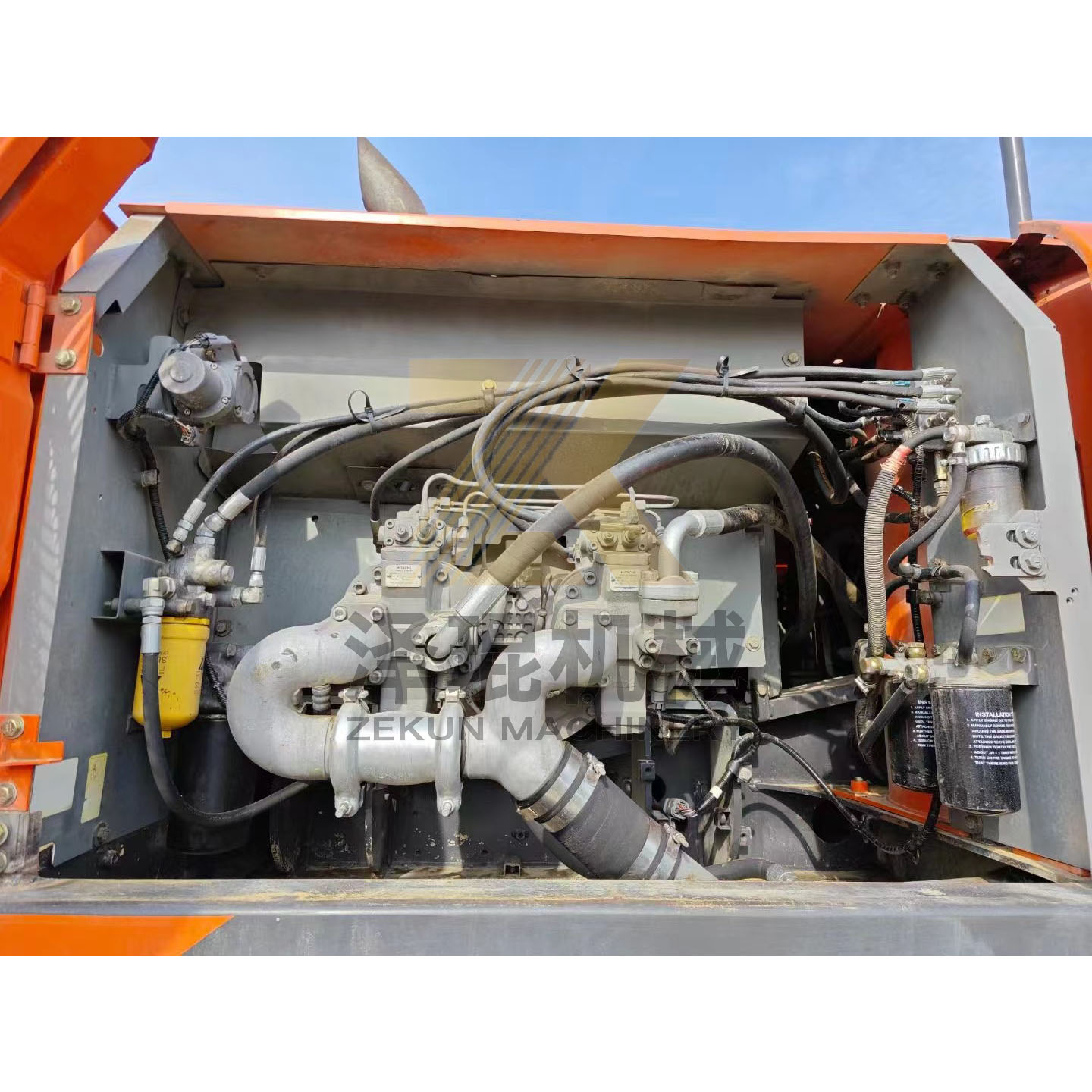 Second Hand Hitachi ZX350 ZX330-3 ZX350-3 ZX350H Excavator with 1.5 CBM Bucket Capacity