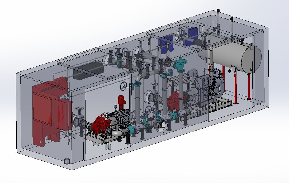 NFPA20 2000GPM Diesel Engine Centrifugal UL FM Approved Fire Pumps
