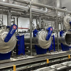  Continuous Operation Fully Automatic Sterilizer Autoclave Sterilization Retort with Enhanced Highly Secure Capabilities Manufactures