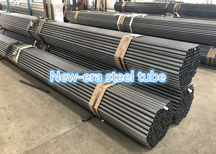 Seamless Cold Drawn Welded Tubes Fluid Steel Pipe Round Section Shape