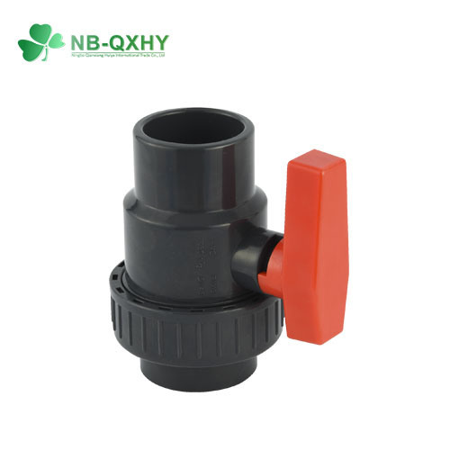 1/2 Inch to 4 Inch Plastic UPVC Single Union Ball Valve with EPDM O-Ring